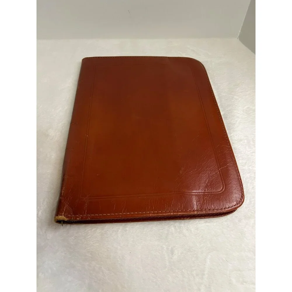 Vintage Rounds Top Grain Cowhide Leather Organizer